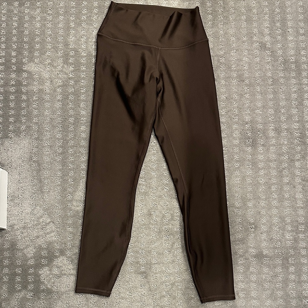 ALO 7/8 high waisted airlift leggings Espresso Brown